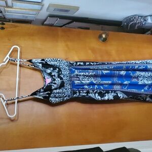 L She’s Cool bohemian maxi dress.  Very flattering. D